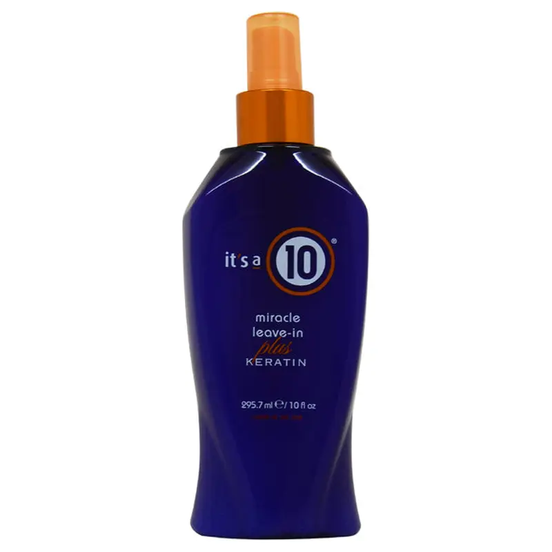 Its A 10 Miracle Leave In Plus Keratin by Its A 10 for Unisex - 10 oz Spray