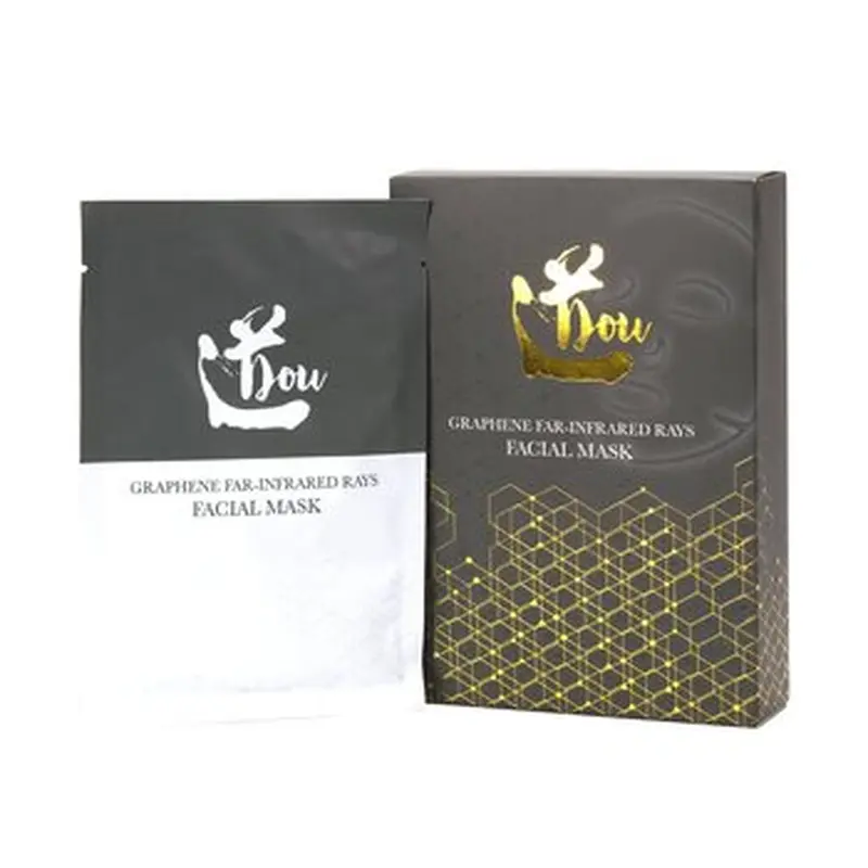 DOU Graphere Far-Infrared Rays Facial Mask(5pcs x 30ml)  black - Fixed S