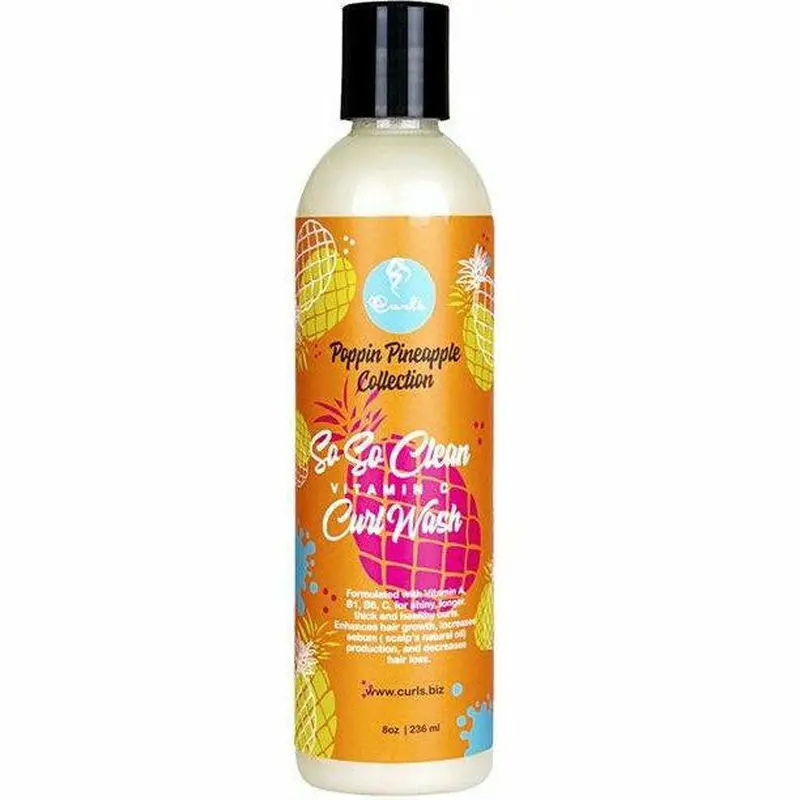 Curls: So So Clean Vitamin C Curl Wash 8oz