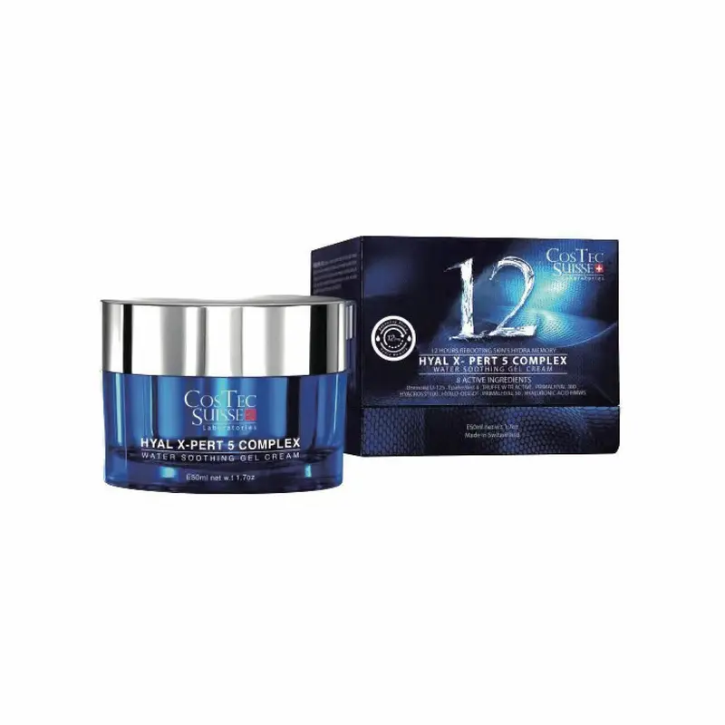 Costec Suisse Costec Suisse - Hyal X-Pert 5 Complex Water Soothing Gel Cream (Moisturising, Exfolianes, Improving Complexion, Reduce Fine Lines) (e50ml) CT003  Fixed Size