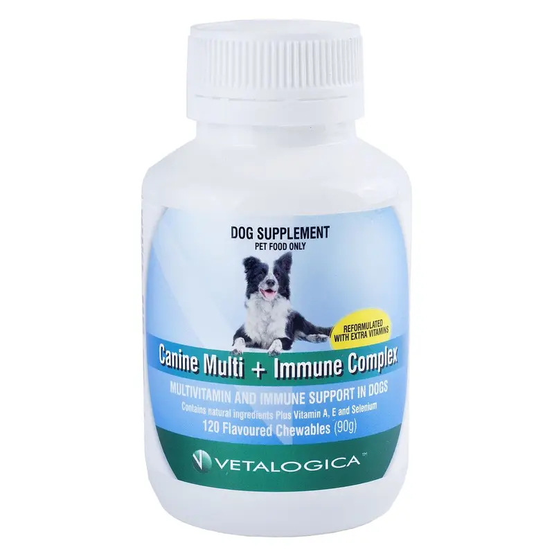 Vetalogica Canine Multi & Immune Complex 120'S 100g