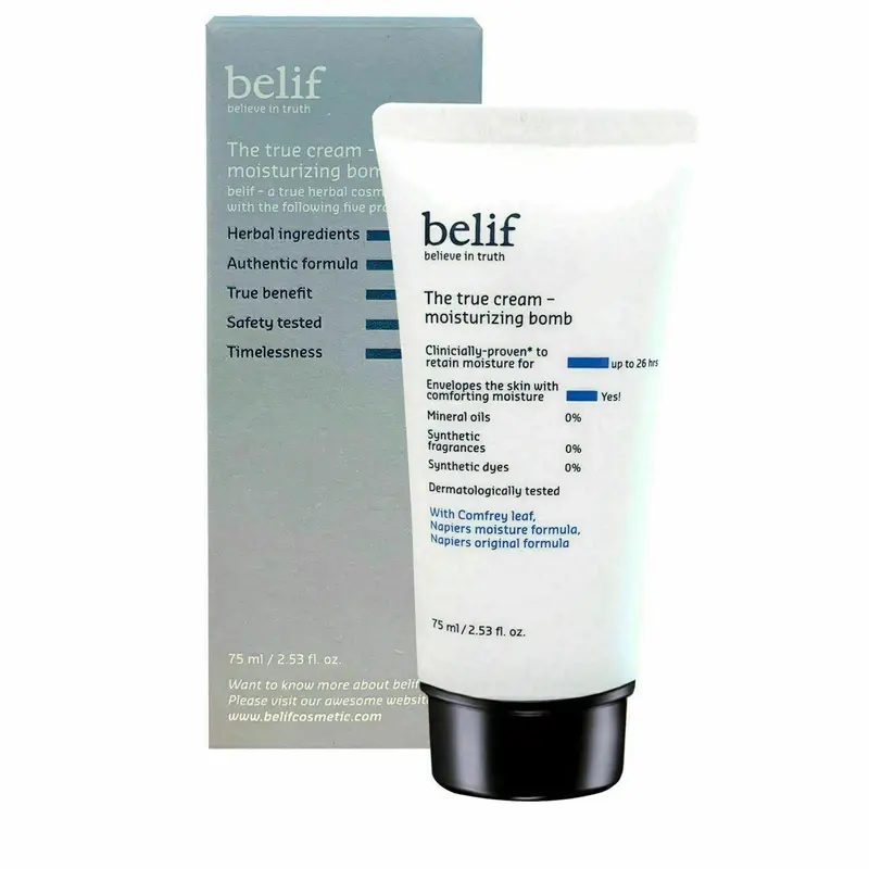 belif The True Cream Moisturizing Bomb 75ml (Tube)