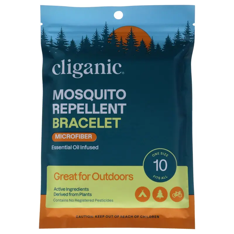 Cliganic Microfiber Repellent Bands by Cliganic for Unisex - 10 Pc Band