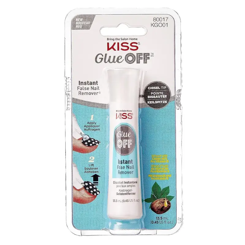 Kiss Glue Off Instant False Nail Remover KGO01 0.45 oz