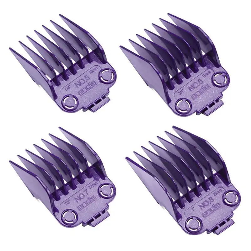 Andis Professional Master Magnetic Comb Set (Large) - 4 Piece #01415
