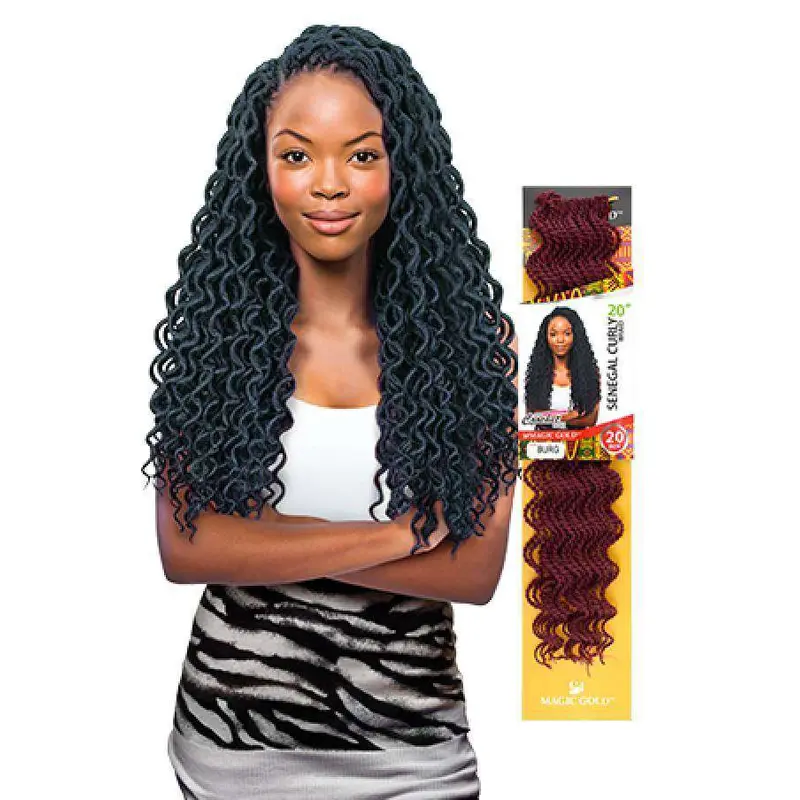 Magic Gold Senegal Curly Braid 20"