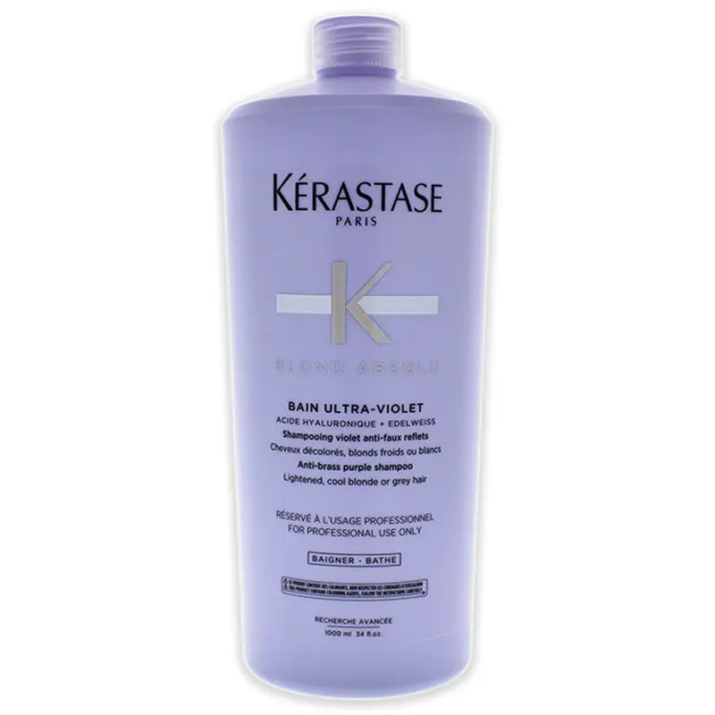 Kerastase Blonde Absolu Bain Ultra Violet Shampoo by Kerastase for Unisex - 33.8 oz Shampoo