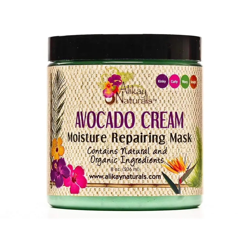 Alikay Naturals Avocado Cream Moisture Repairing Hair Mask 8oz