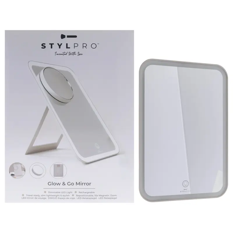 Stylideas Stylpro Glow and Go Travel Mirror by Stylideas for Women - 1 Pc Mirror