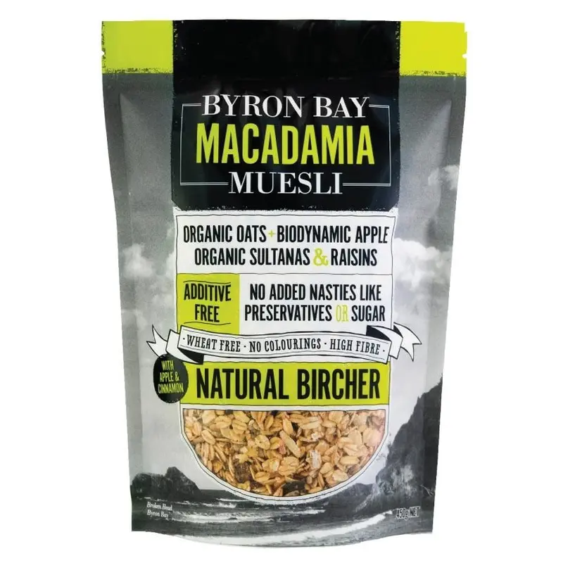 Byron Bay Muesli Natural Bircher 450g