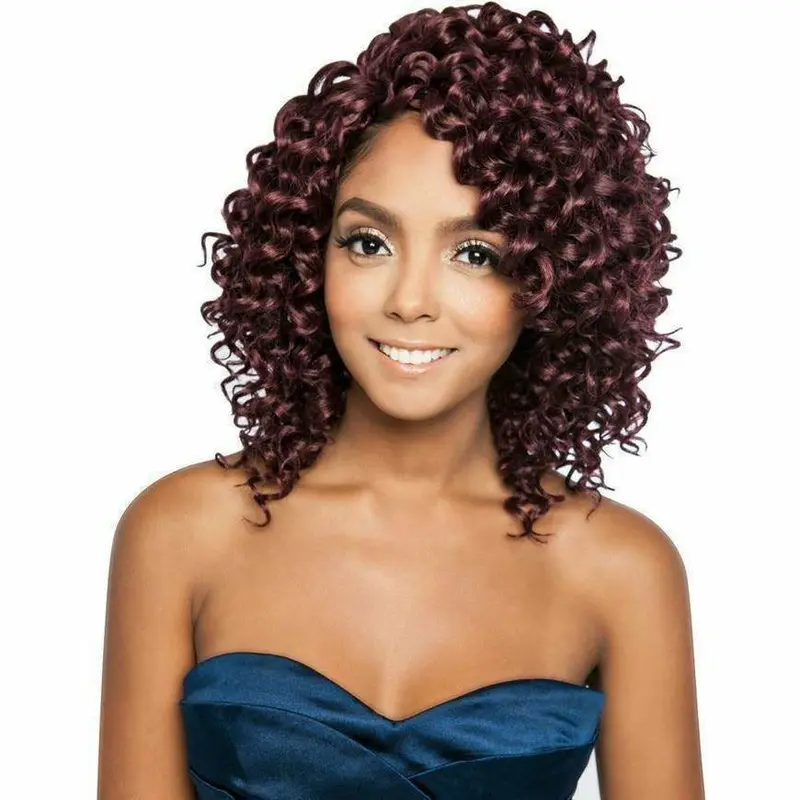 Afri-Naptural: Caribbean Bundle 3X Oprah Curl 8" (CB3P03)