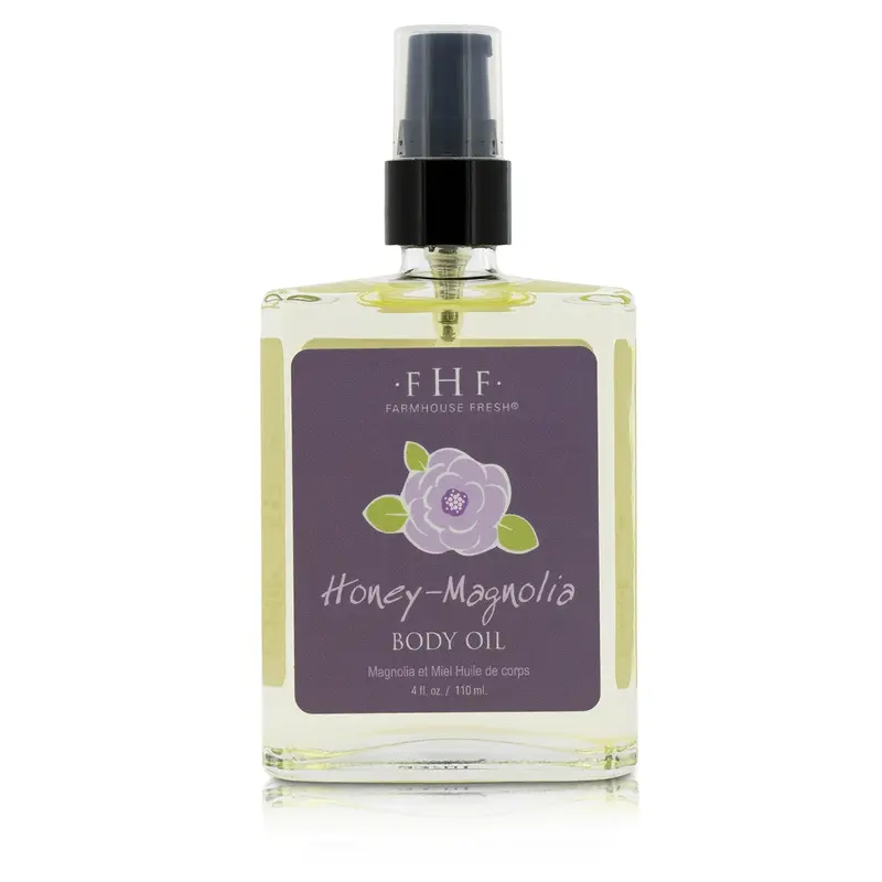 Farmhouse Fresh Honey Magnolia Body Oil  110ml/4oz
