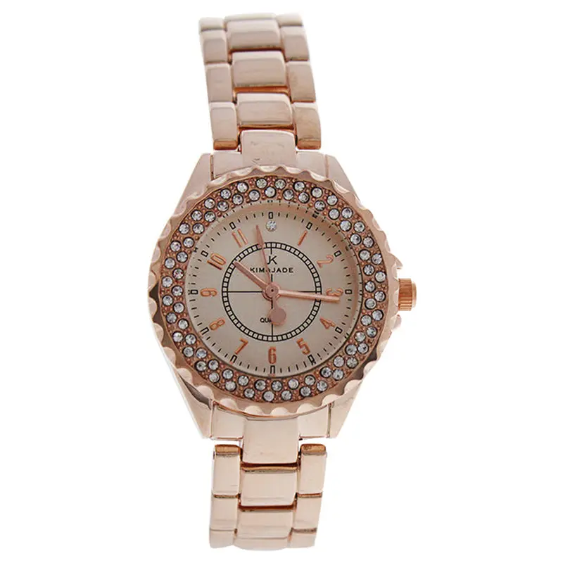 Kim & Jade 2033L GPGP Rose Gold Stainless Steel Bracelet Watch by Kim & Jade for Women - 1 Pc Watch