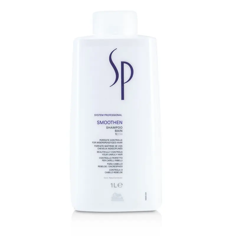 Wella SP Smoothen Shampoo (For Unruly Hair)  1000ml/33.8oz