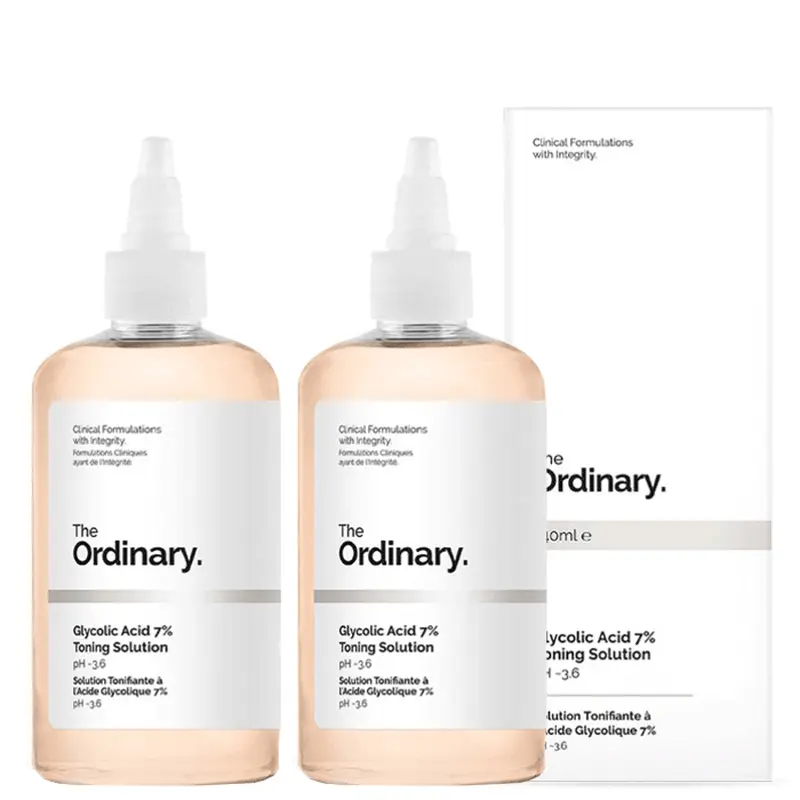 The Ordinary Glycolic Acid 7% Toning Solution [Double Pack] 2 x 240ml