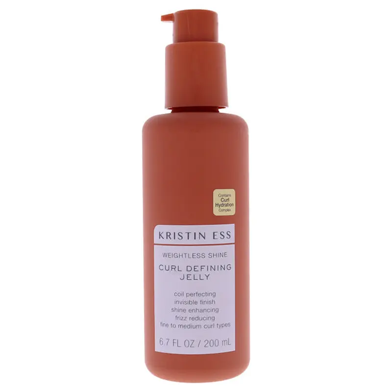 Kristin Ess Weightless Shine Curl Defining Jelly by Kristin Ess for Unisex - 6.7 oz Gel