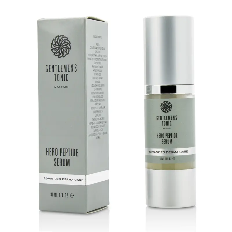 Gentlemen's Tonic Advanced Derma-Care Hero Peptide Serum  30ml/1oz