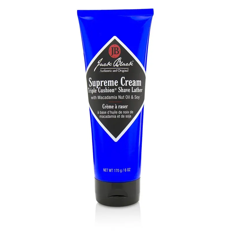 Jack Black Supreme Cream Triple Cushion Shave Lather  177g/6oz