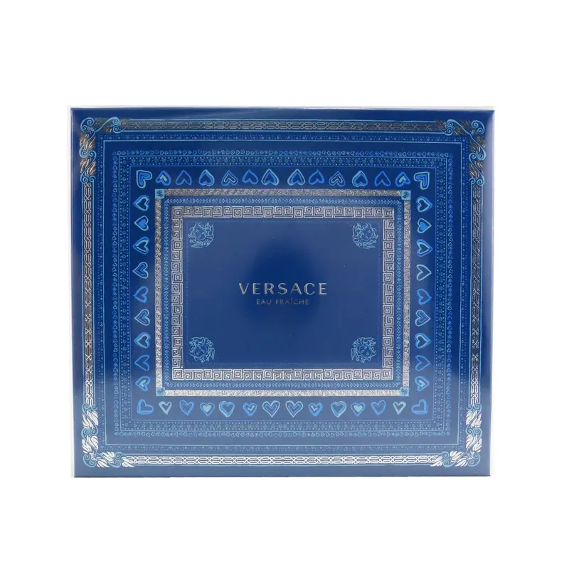Versace Eau Fraiche Coffret: Eau De Toilette Spray 100ml/3.4oz + Bath&Shower Gel 150ml/5oz + Eau De Toilette Spray 10ml/0.3oz  3pcs