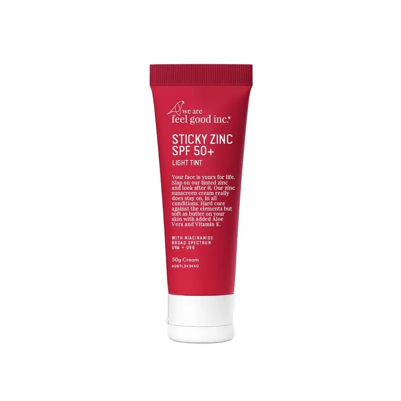 We Are Feel Good Inc. Sticky Zinc SPF50+ 50g Light