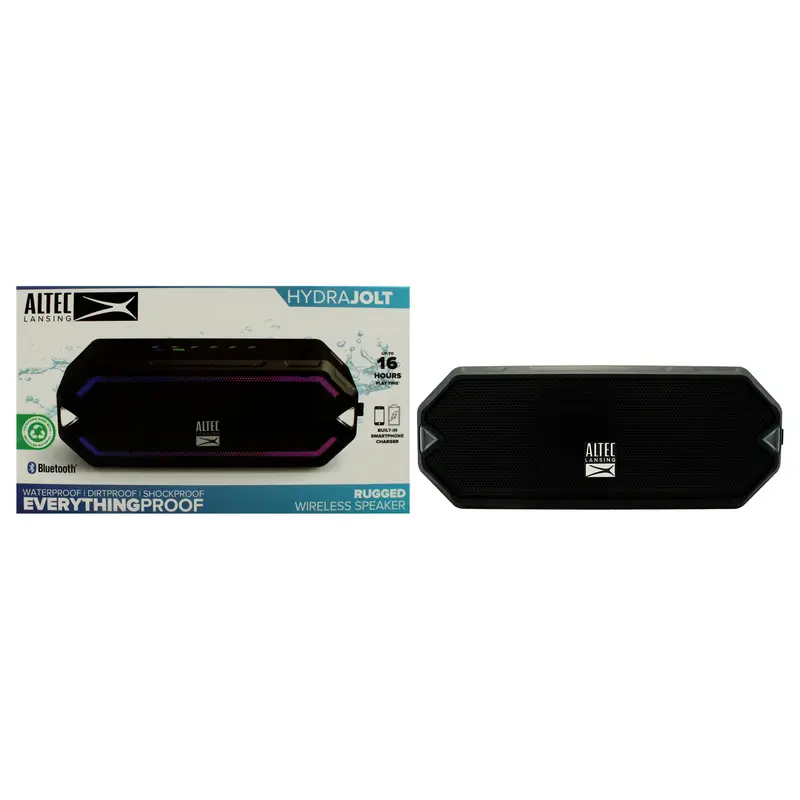 Altec Lansing HydraJolt Everything Proof Speaker - Black by Altec Lansing for Unisex - 1 Pc Speakers