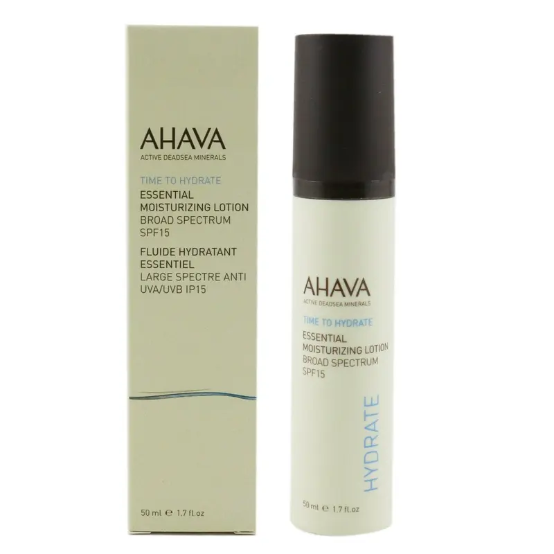 Ahava Time To Hydrate Essential Moisturizing Lotion SPF 15  50ml/1.7oz