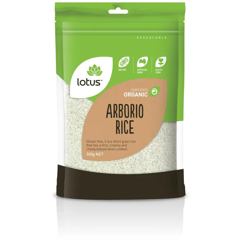 Lotus Organic Arborio Rice 500g
