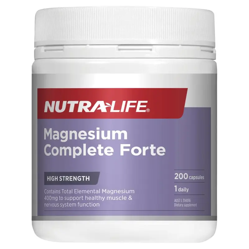 Nutra-Life Magnesium Complete Forte 200 Capsules