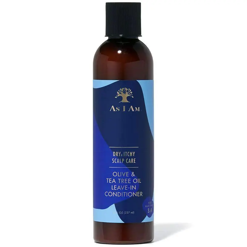 As I Am Dry & Itchy Scalp Care Olive & Tea Tree Oil Leave In Conditioner