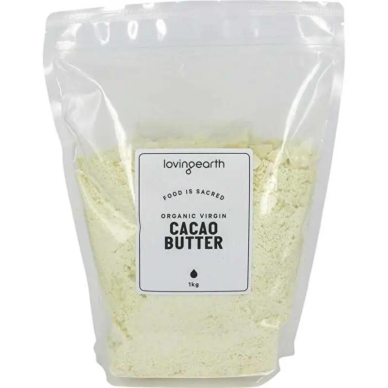 Loving Earth Virgin Cacao Butter 1kg