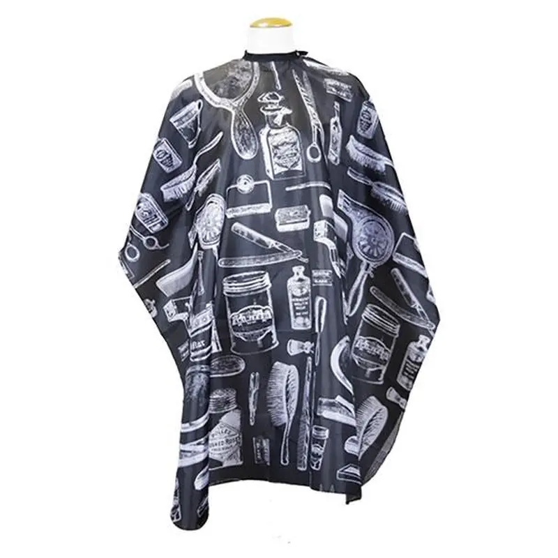 Cutting Cape w/ Button - Black #91539