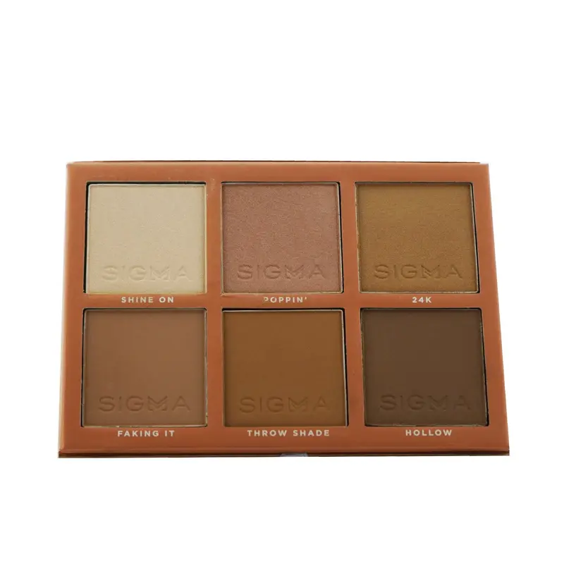 Sigma Beauty Sculpt Highlight + Contour Palette (3x Contour, 3x Highlight)  27.48g/0.98oz