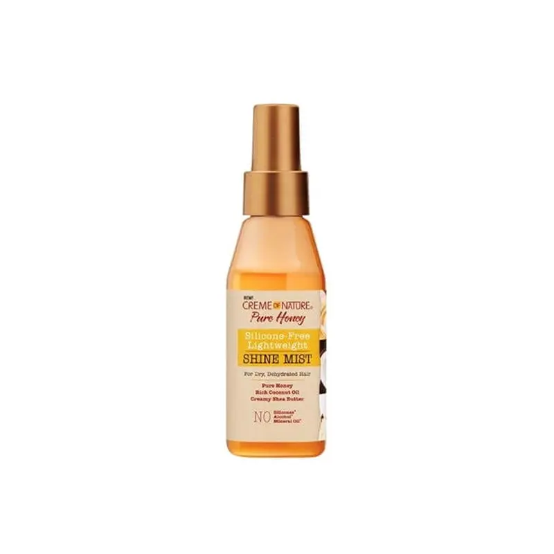 Creme of Nature Pure Honey Silicone-Free Lightweight Shine Mist 4 oz