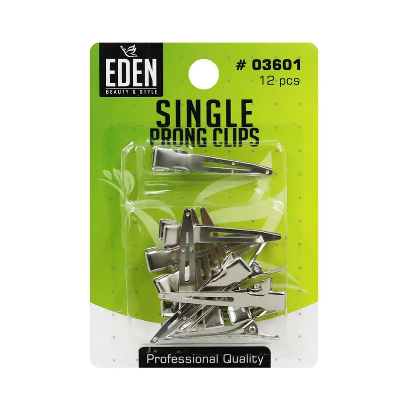 Eden Single Prong Clips #03601