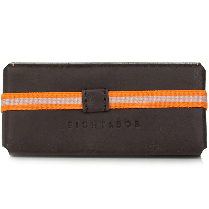 Eight & Bob Fragrance Leather Case - # Chocolate Brown (For 30ml)  1pc