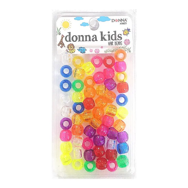 Donna Kids Hair Beads - Clear Mix #5621