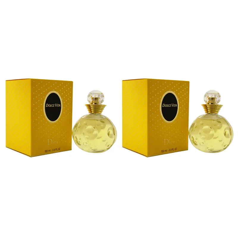 Christian Dior Dolce Vita by Christian Dior for Women - 3.4 oz EDT Spray - Pack of 2