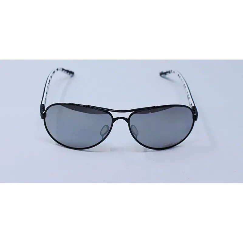 Oakley Oakley Feedback OO4079-24 - Metallic Black/Chrome Iridium Polarized by Oakley for Women - 59-13-135 mm Sunglasses