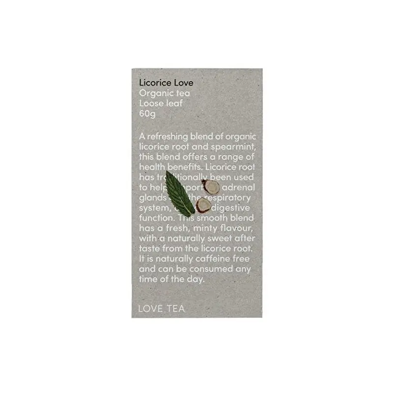 Love Tea Organic Licorice Love Loose Leaf 60g