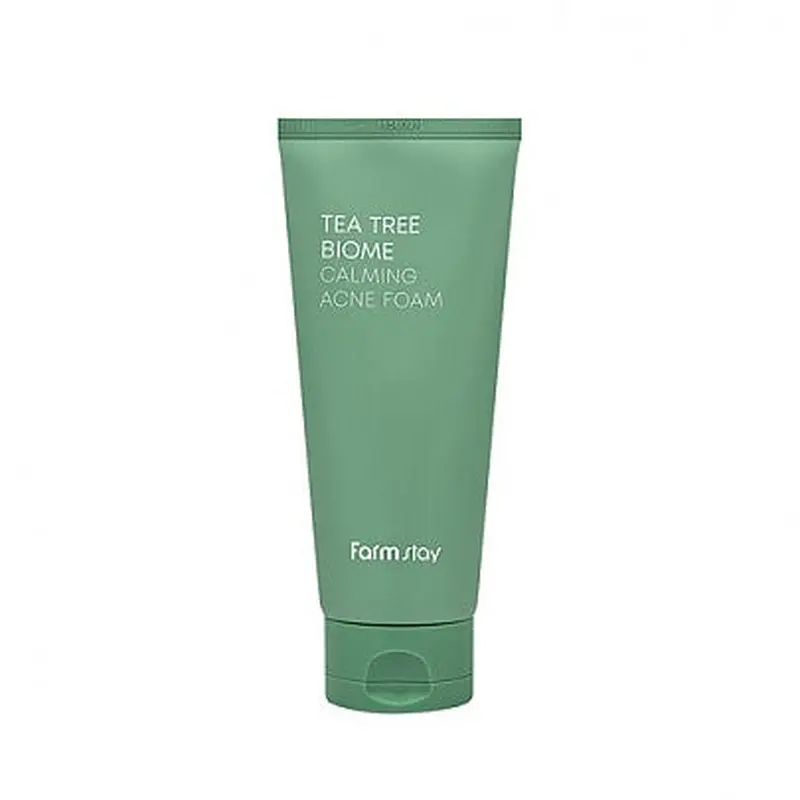 Farmstay Tea Tree Biome Calming Acne Foam 180ml