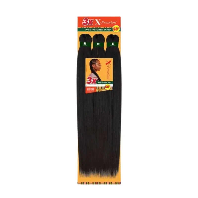 Sensationnel Xpression 3x Pre-Stretched Braiding Hair - 58"