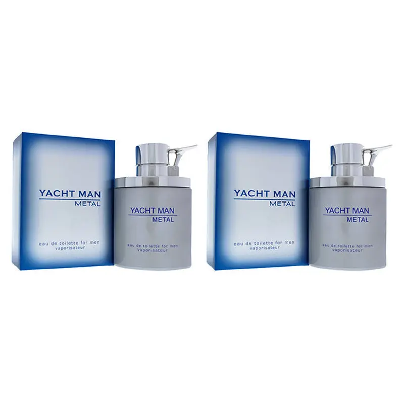 Myrurgia Yacht Man Metal by Myrurgia for Men - 3.4 oz EDT Spray - Pack of 2