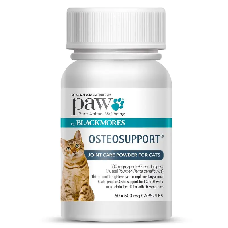 Paw by Blackmores Osteosupport (Joint Care For Cats) 60C