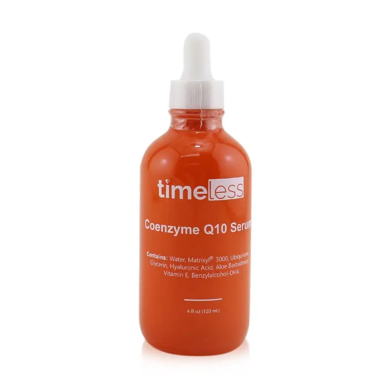 Timeless Skin Care Coenzyme Q10 Serum + Matrixyl 3000 + Hyaluronic Acid  120ml/4oz
