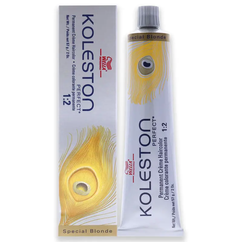 Wella Koleston Perfect Permanent Creme Hair Color - 12 22 Special Blonde-Matt Intense by Wella for Unisex - 2 oz Hair Color