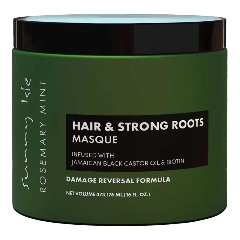 Sunny Isle Rosemary Mint Hair & Strong Roots Masque