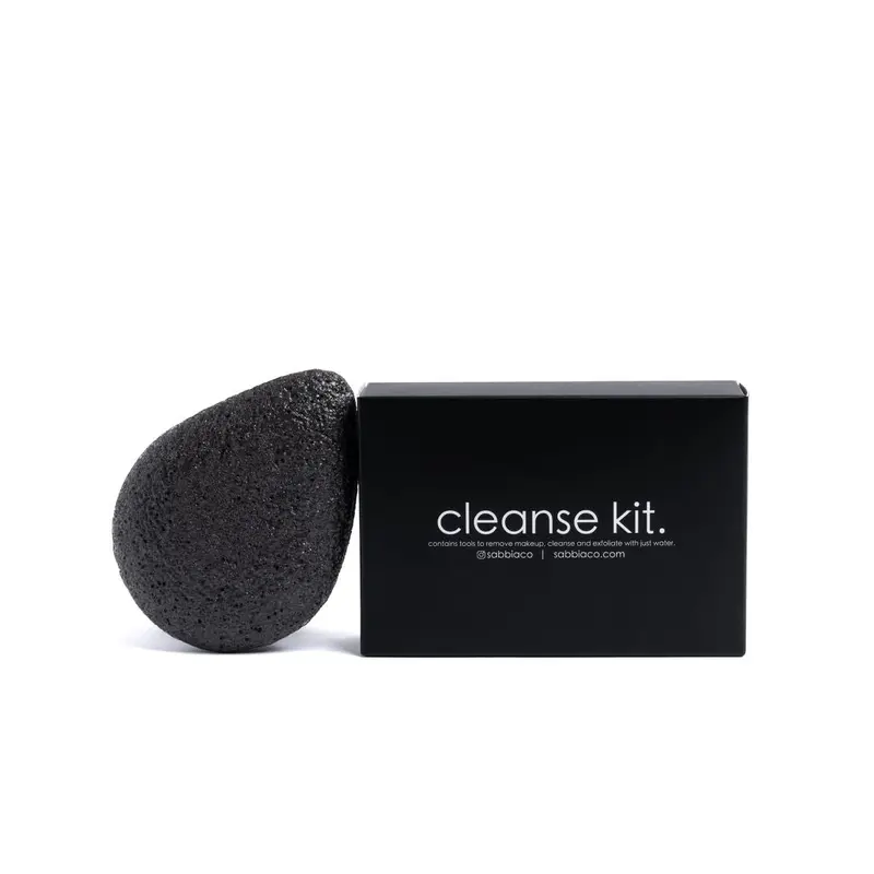 Sabbia Co Charcoal Konjac Sponge