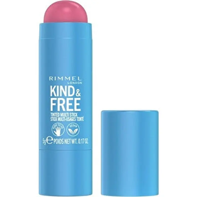 Rimmel London Kind & Free # 003 Pink Heat Woman 5g Multi-stick For Cheeks & Lips
