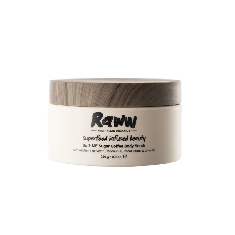 Raww Buff-Me Sugar Coffee Body Scrub 250g