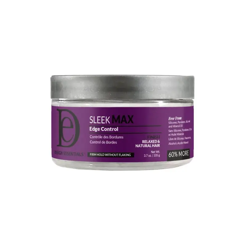 Design Essentials Sleek Max Edge Control for Relaxed or Natural Hair- 3.7 oz